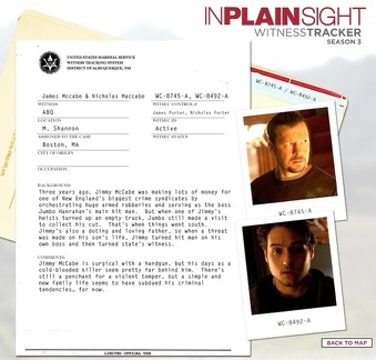 InPlainSight 3x01 WitnessTracker